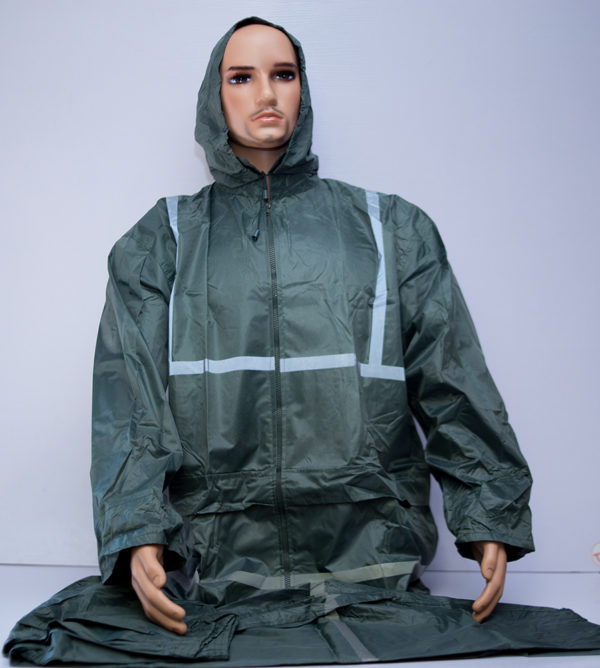 Anaps American-Safety-Rain-Coat-Stripes