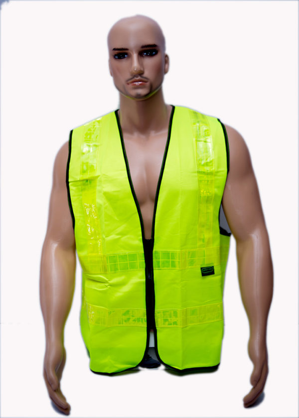 Anaps Safety Reflective Vest with Zip – Anaps Safety